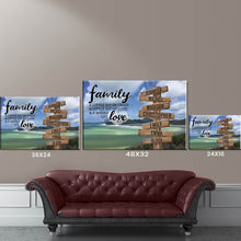 Load image into Gallery viewer, Whitehaven Beach Color A Little Whole Lot of Love Multi-Names Premium Canvas