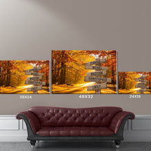 Load image into Gallery viewer, Autumn Sunshine Color Multi-Names Premium Canvas