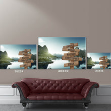 Load image into Gallery viewer, Mountain Creek Color Multi-Names Premium Canvas