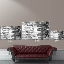 Load image into Gallery viewer, Beach Palm Tree A Whole Lot of Love Multi-Names Premium Canvas