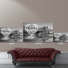 Load image into Gallery viewer, Lakeside Landscape All of Me Loves All of You Multi-Names Premium Canvas