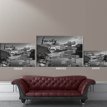 Load image into Gallery viewer, Mountain Lake A Little Whole Lot of Love Multi-Names Premium Canvas