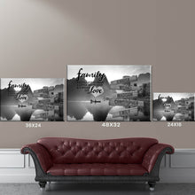 Load image into Gallery viewer, Mountain River A Little Whole Lot of Love Multi-Names Premium Canvas Poster