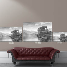 Load image into Gallery viewer, Riverside Scenery Multi-Names Premium Canvas Poster