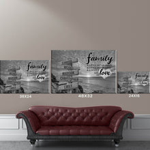 Load image into Gallery viewer, Sea Sunrises  A Little Whole Lot of Love Multi-Names Premium Canvas Poster