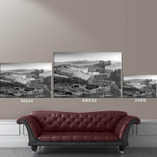 Load image into Gallery viewer, Summer Sunset Mountain Multi-Names Premium Canvas
