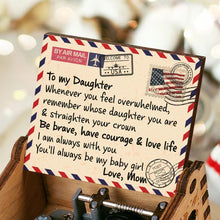 Load image into Gallery viewer, Mom To Daughter - Straighten Your Crown - Colorful Music Box