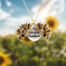 Load image into Gallery viewer, 🌻"You Are My Sunshine" Unique Sunflower Necklace