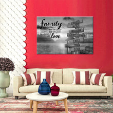 Load image into Gallery viewer, Coast Sunset A Little Whole Lot of Love Multi-Names Premium Canvas Poster - 2