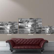 Load image into Gallery viewer, Coast Sunset A Little Whole Lot of Love Multi-Names Premium Canvas Poster - 2