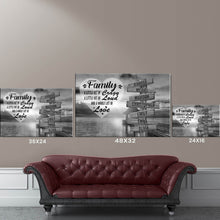 Load image into Gallery viewer, Coast Sunset A Little Whole Lot of Love Multi-Names Premium Canvas Poster