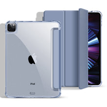 Load image into Gallery viewer, iPad case Folding Stand Transparent Acrylic Hard Tablet Case iPad Cover Casing With Foldable Holder