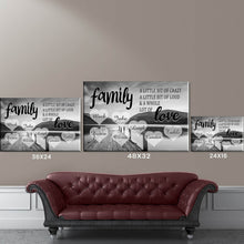 Load image into Gallery viewer, Personalized Family River Pier Multi-Names Premium Canvas Poster