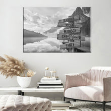 Load image into Gallery viewer, Canyon Dock Multi-Names Premium Canvas Poster
