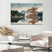 Load image into Gallery viewer, Beautiful Scenery Color Multi-Names Premium Canvas Poster
