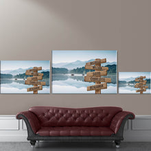 Load image into Gallery viewer, Dreams Interpretation of Lake Color Multi-Names Premium Canvas
