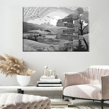 Load image into Gallery viewer, Rural Scenery Multi-Names Premium Canvas Poster
