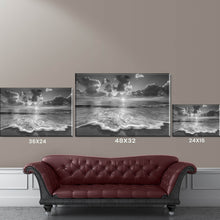 Load image into Gallery viewer, Sunrise &amp; Beach Multi-Names Premium Canvas Poster
