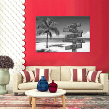 Load image into Gallery viewer, Ocean Breeze Multi-Names Premium Canvas Poster
