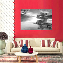 Load image into Gallery viewer, Ocean Dock Multi-Names Premium Canvas Poster
