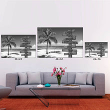 Load image into Gallery viewer, Ocean Breeze Multi-Names Premium Canvas Poster
