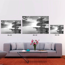 Load image into Gallery viewer, Ocean Dock Multi-Names Premium Canvas Poster
