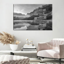 Load image into Gallery viewer, Canyon Pier Multi-Names Premium Canvas Poster
