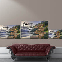 Load image into Gallery viewer, Canyon Pier Color A Little Whole Lot of Love Multi-Names Premium Canvas Poster
