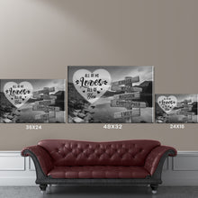 Load image into Gallery viewer, Mountain Lake  All of Me Loves All of You Multi-Names Premium Canvas Poster
