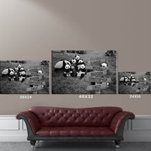 Load image into Gallery viewer, Prairie Panda Multi-Names Premium Canvas Poster
