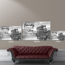 Load image into Gallery viewer, Riverside Scenery A Little Whole Lot of Love Multi-Names Premium Canvas Poster

