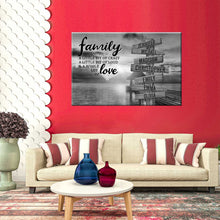 Load image into Gallery viewer, Coast Sunset A Little Whole Lot of Love Multi-Names Premium Canvas
